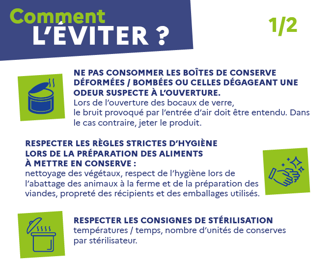 Le botulisme alimentaire c'est quoi ? Agence régionale de santé